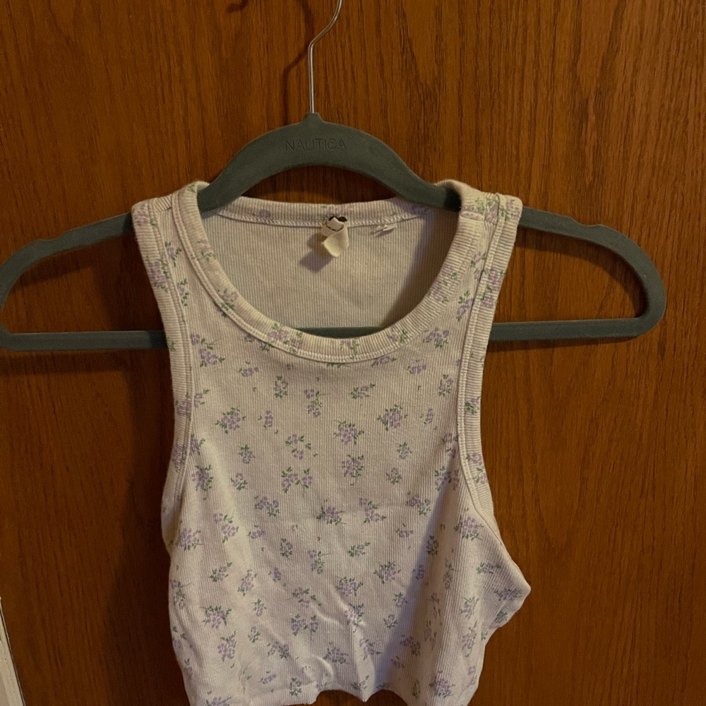 PacSun Floral Halter Top